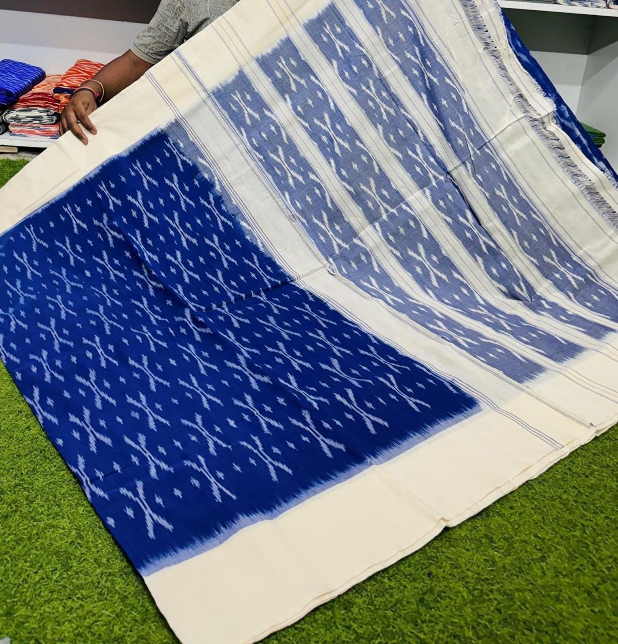 Cotton Saree - PSRGN24-ICTSDZDCD-01