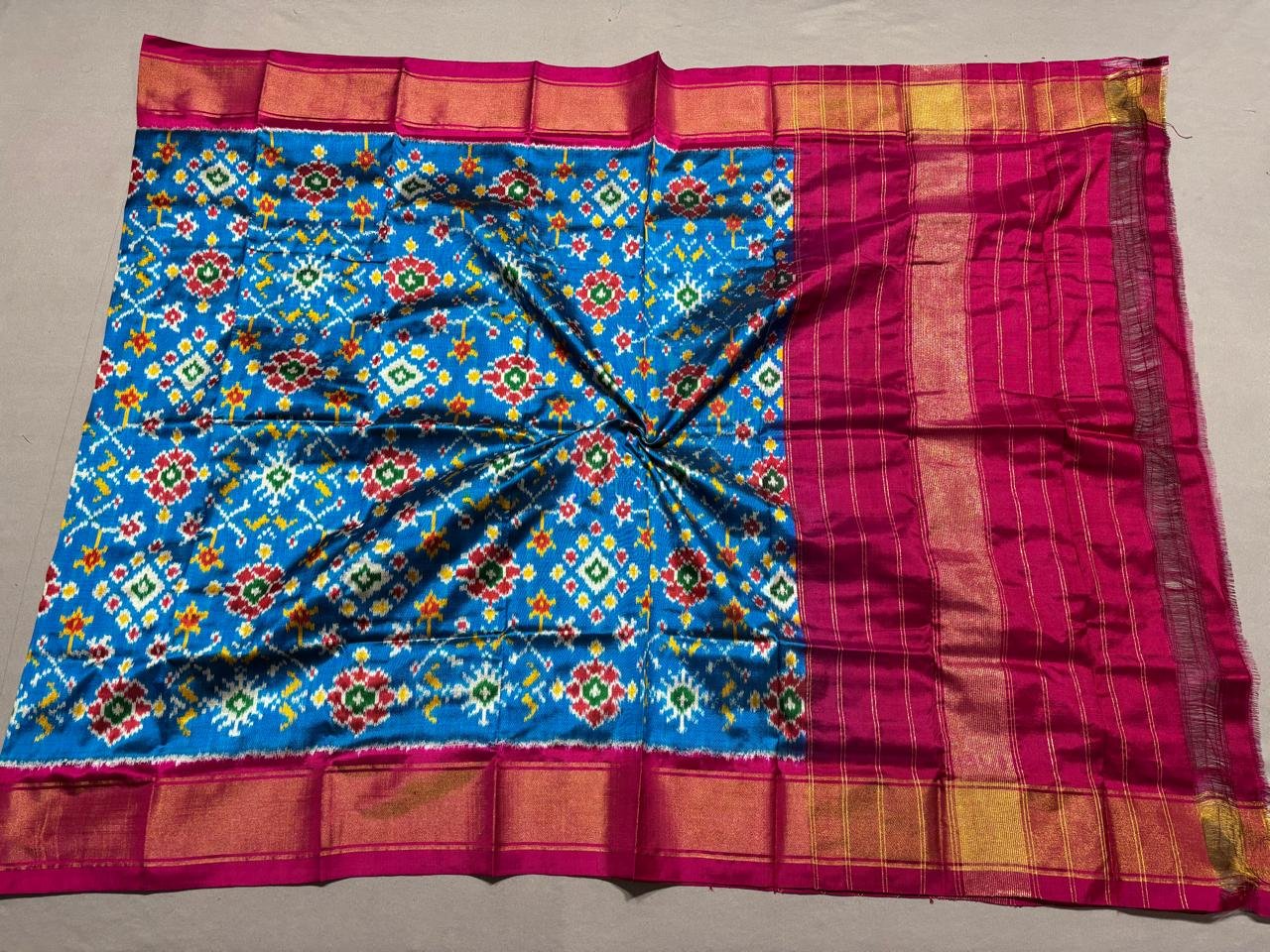 Ikat Dupatta - PSSIN24-ISDPCEIDC-05