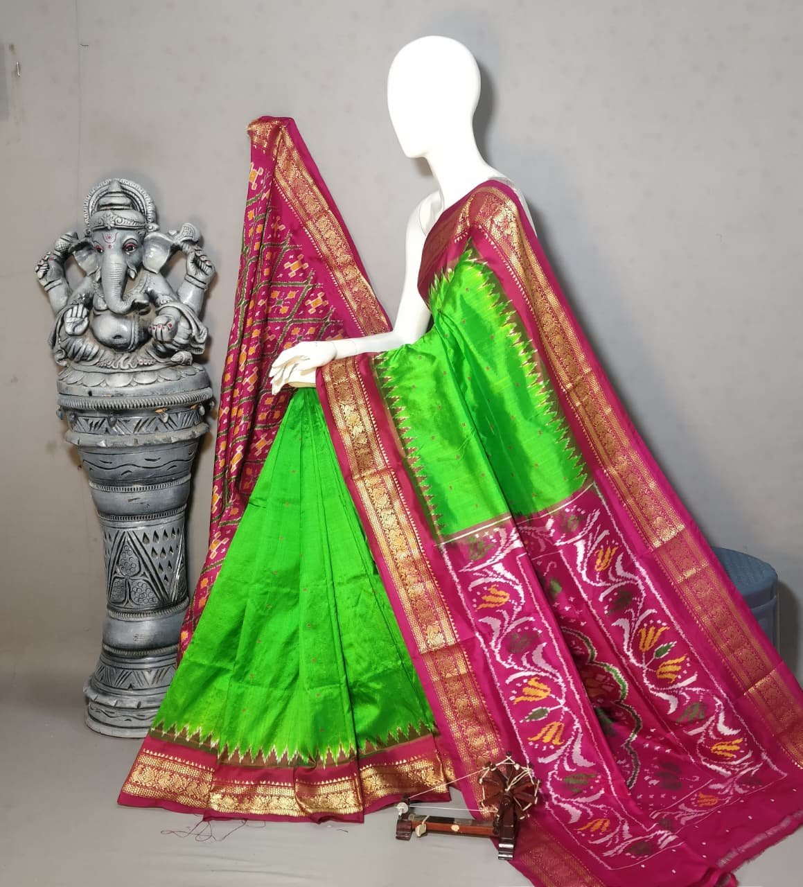 Kanchi Border Ikat - PALUN19-KBIPIZSCD-02