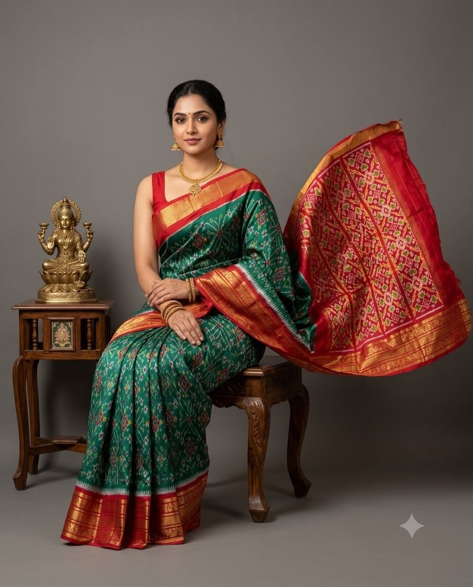 Kanchi Border Ikat - PSNTN29-KBIPIIDCD-03