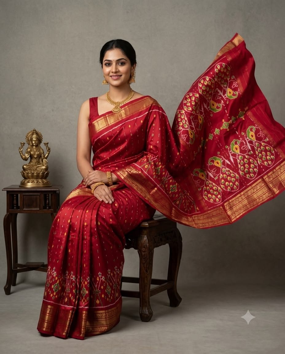 Kanchi Border Ikat - PSNTN29-KBIPIIDCD-04