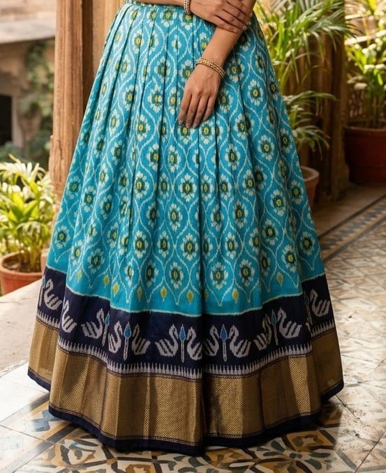 Silk Lehenga - PSSIN29-FSLGCSSCD-19